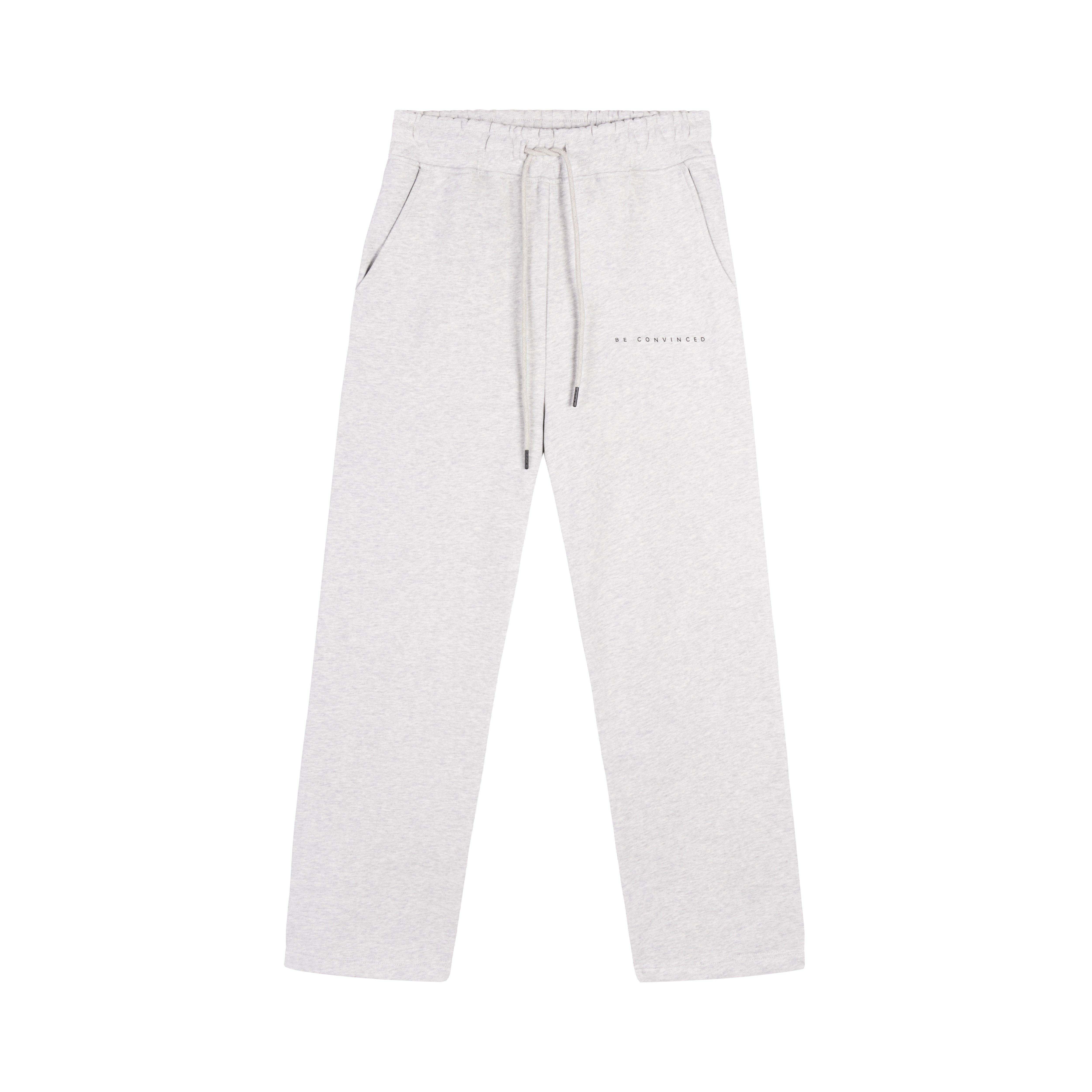 Sweatpants Straight Leg Grey